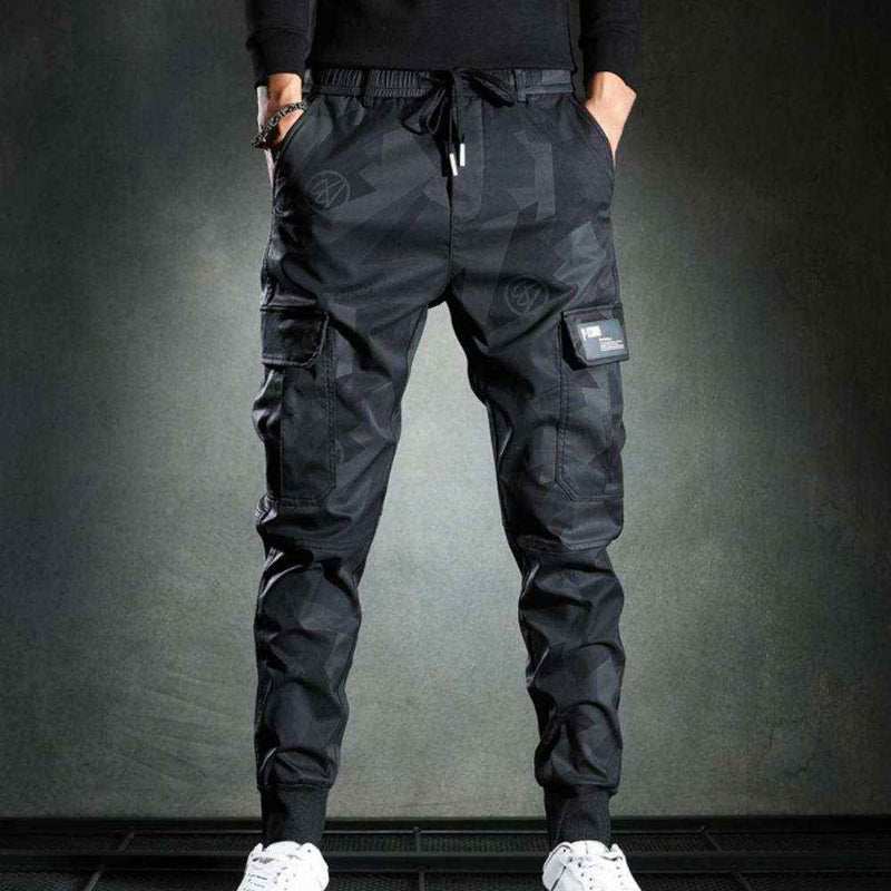 Men's Fashion Style Store Men's Casual Pants Streetwear Quick Dry Sweatpants Men Clothing Trend Korean Harem Pants Mens Daily Loose Trousers