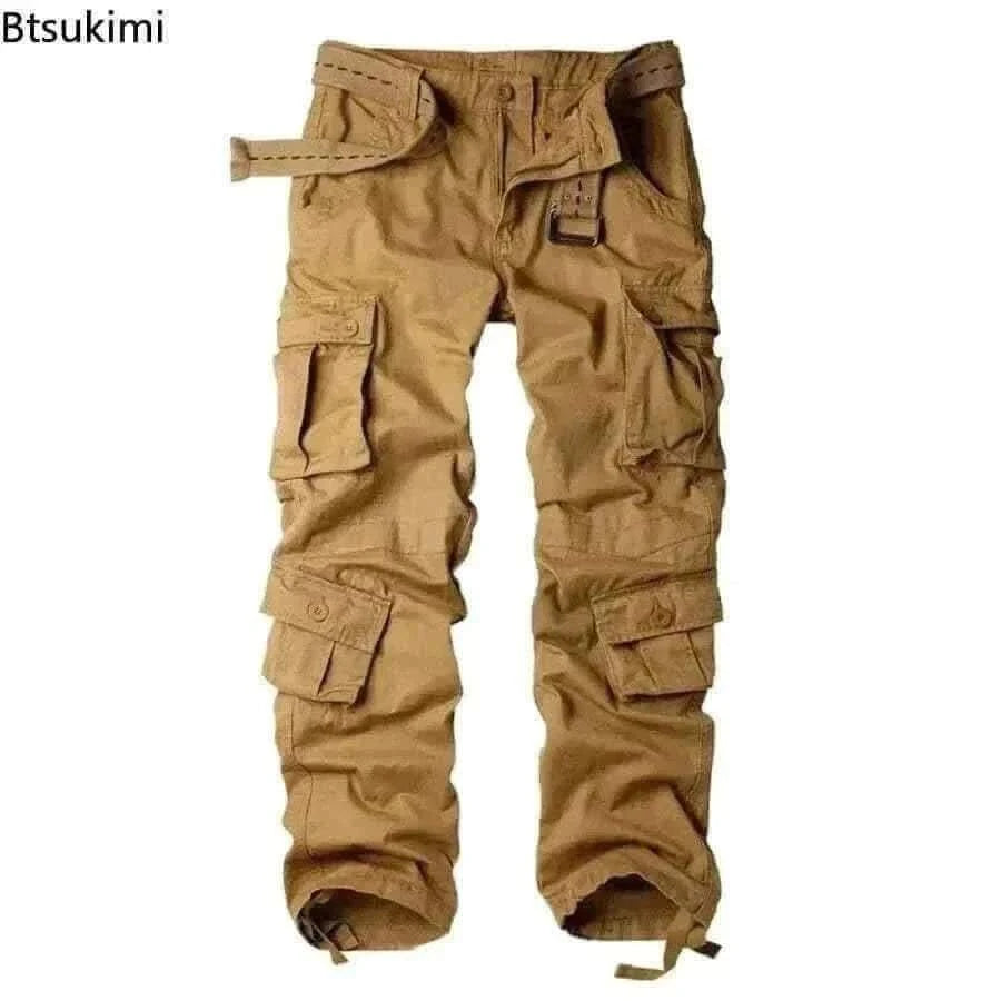 Men's Cotton Cargo Pants.