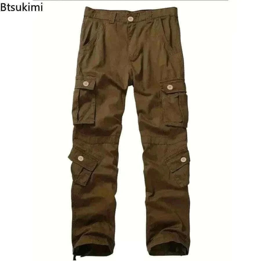 Men's Cotton Cargo Pants.