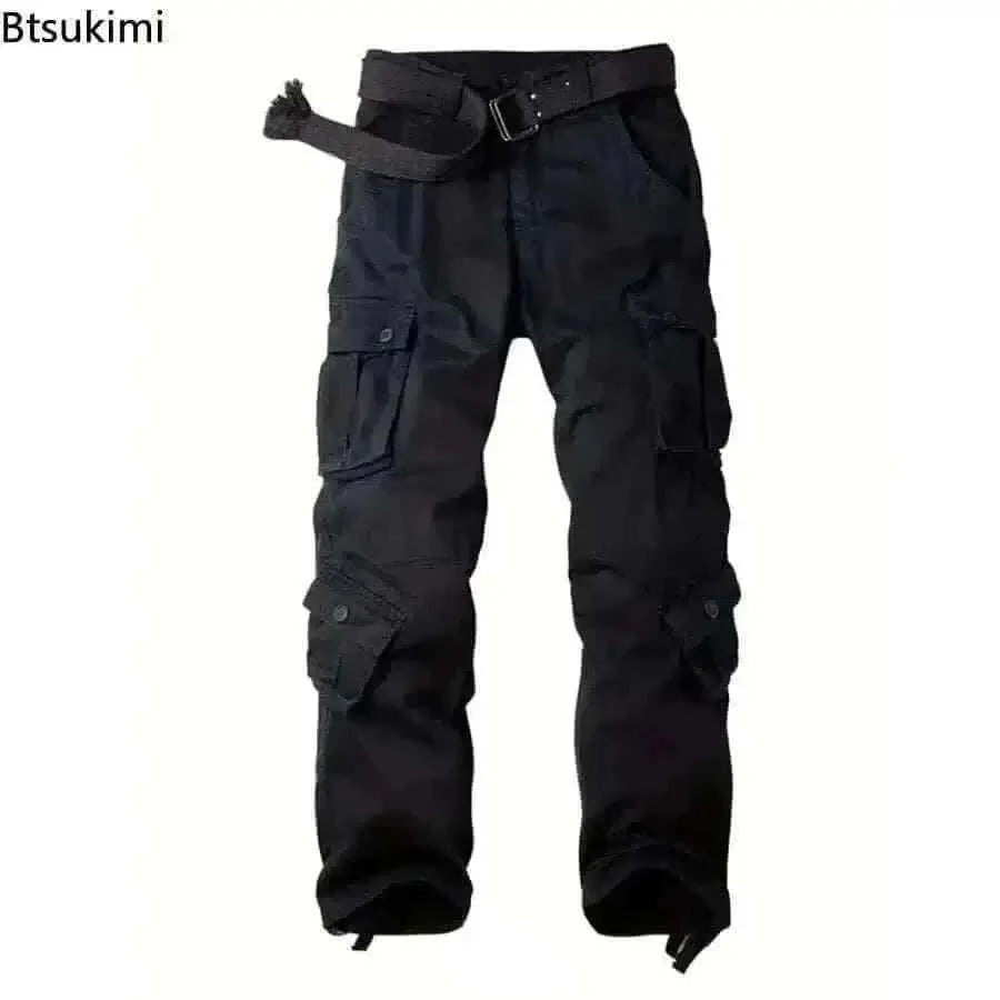 Men's Cotton Cargo Pants.