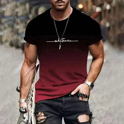 Trend Gradient Men's  T-Shirt , mens t shirt uk