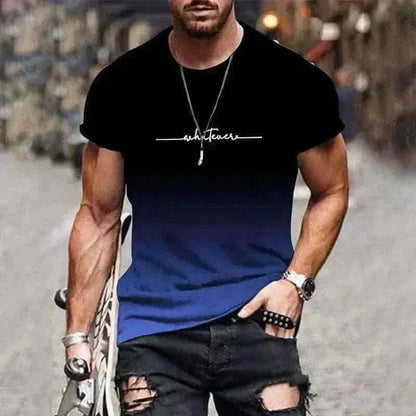 Trend Gradient Men's  T-Shirt , mens t shirt uk