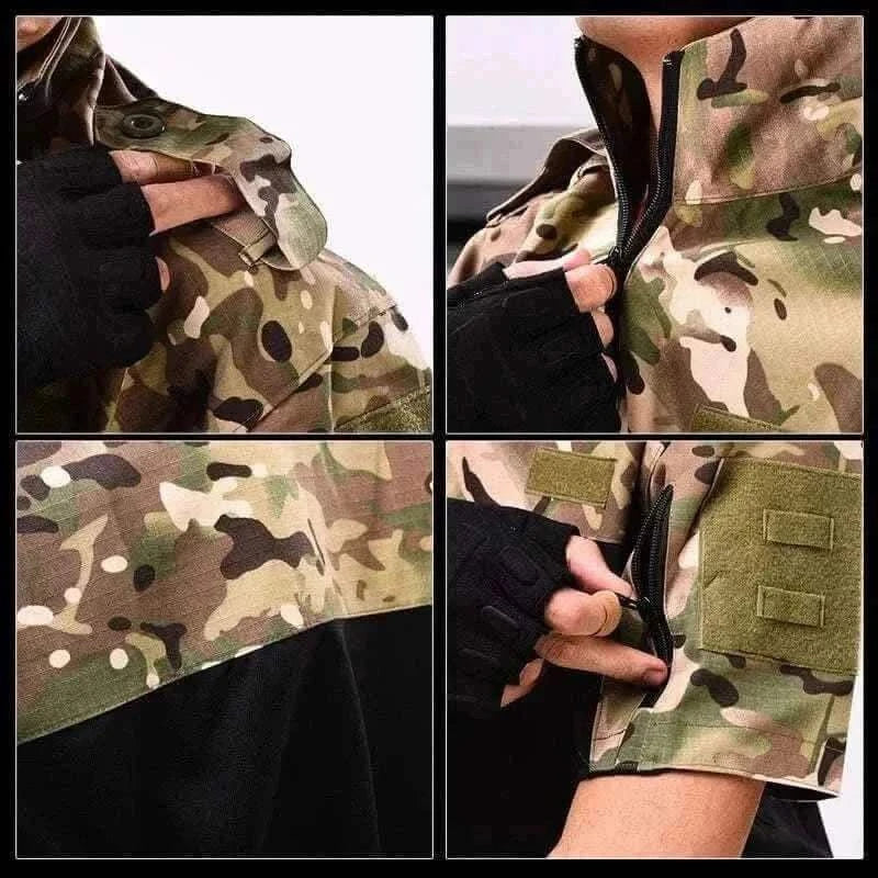 MILITARY POLO T-SHIRT.