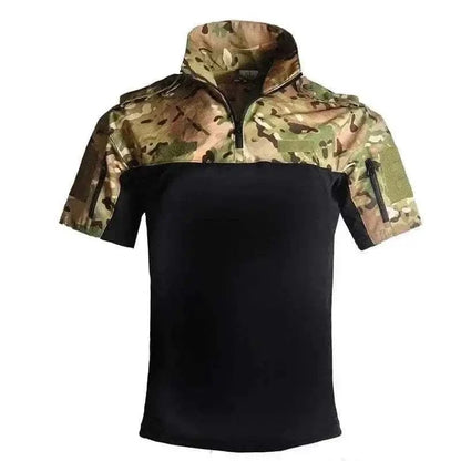 MILITARY POLO T-SHIRT.