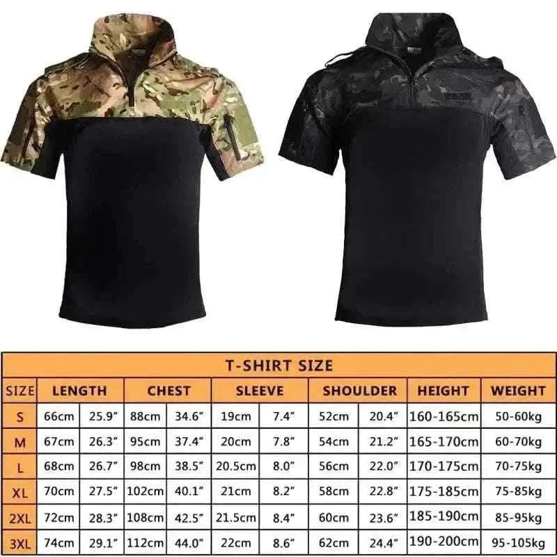 MILITARY POLO T-SHIRT.