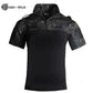 MILITARY POLO T-SHIRT.