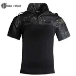 MILITARY POLO T-SHIRT.