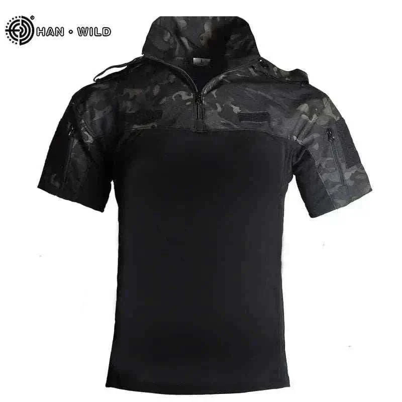 MILITARY POLO T-SHIRT.