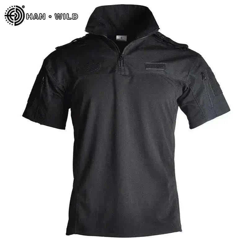 MILITARY POLO T-SHIRT.