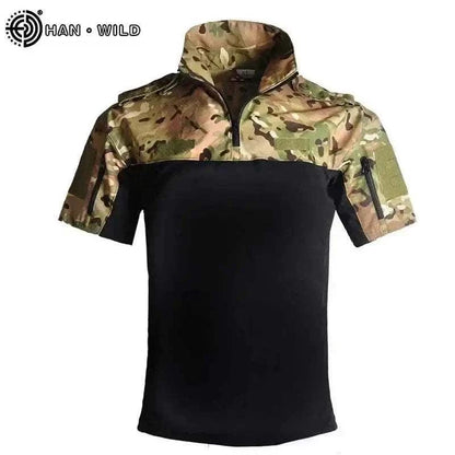 MILITARY POLO T-SHIRT.