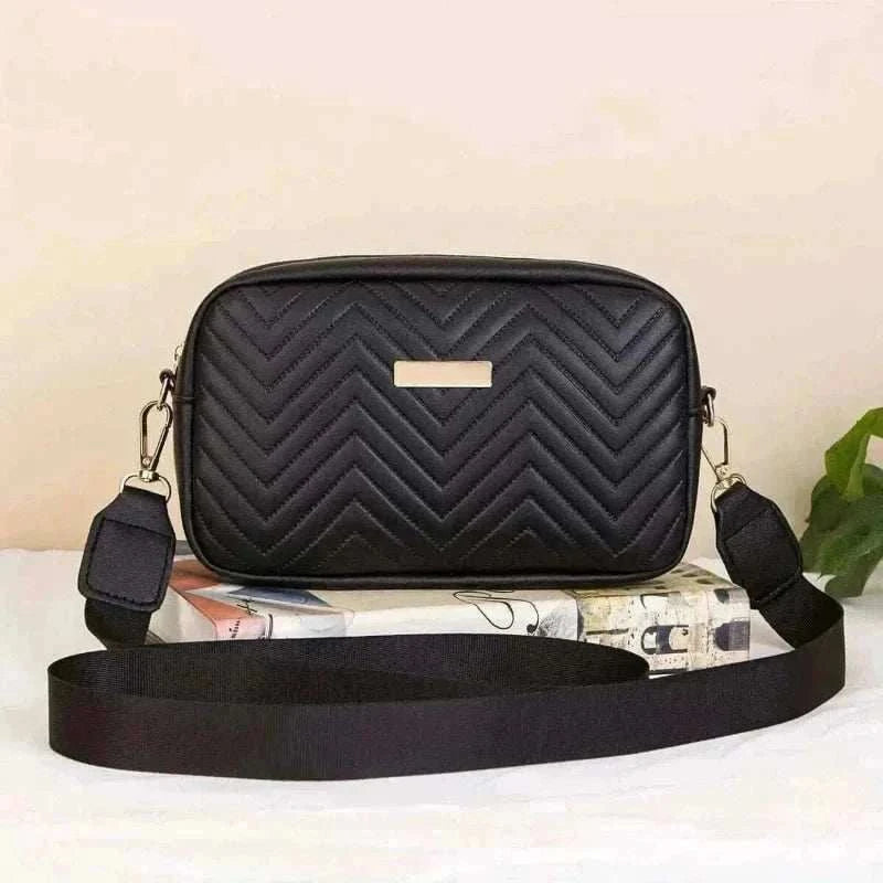 womens handbag-Minimalist Mini Fashionable Quilted Crossbody Bag Wallet, Trendy PU Shoulder Bag, WOMEN'S Casual Handbag and Mobile Phone Wallet.