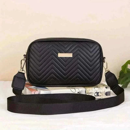 womens handbag-Minimalist Mini Fashionable Quilted Crossbody Bag Wallet, Trendy PU Shoulder Bag, WOMEN'S Casual Handbag and Mobile Phone Wallet.