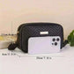womens handbag-Minimalist Mini Fashionable Quilted Crossbody Bag Wallet, Trendy PU Shoulder Bag, WOMEN'S Casual Handbag and Mobile Phone Wallet.