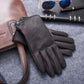 MPPM Winter Gloves Men Genuine Leather Sheepskin for Adult Warm Winter Deerskin Gloves Christmas Gift  Men's Sheepskin Gloves.