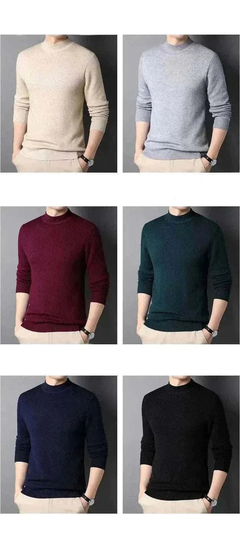 MRMT 2024 Brand New Men's Cashmere Sweater.