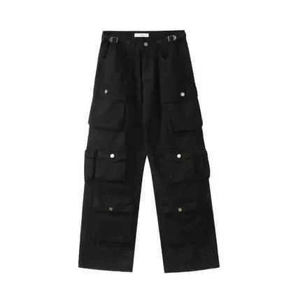 MULTI POCKET CARGO PANTS.