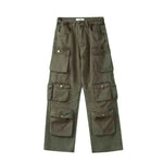 MULTI POCKET CARGO PANTS.