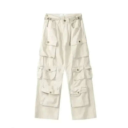 MULTI POCKET CARGO PANTS.