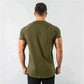 summer t-shirt for men-New Fashion Plain Tops.