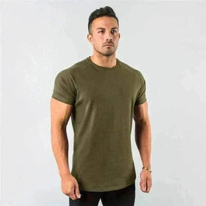 summer t-shirt for men-New Fashion Plain Tops.