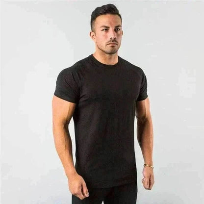 summer t-shirt for men-New Fashion Plain Tops.