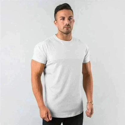 summer t-shirt for men-New Fashion Plain Tops.