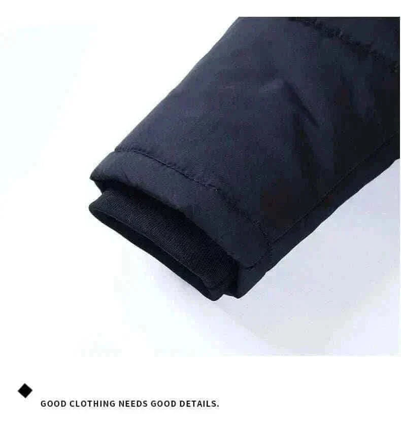 Buy Winter Jackets-Men's Fashion Style Store New Men Winter Autumn  With Thick Warm Hooded Fur Collar Coat