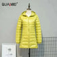  Men's Fashion Style Store Green / 7XL Plus Size Down Jacket 2024 New Arrivals Women Hooded Ultra Light Down Jacket Korean Slim Fit Female Puffer Down Coats