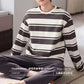 Plus Size M-4XL Men Pajamas Set 100% Cotton Striped Sleepwear Male Long Sleeve Casual Pyjamas.