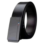 PU LEATHER AUTOMATIC BELT BUCKLE.