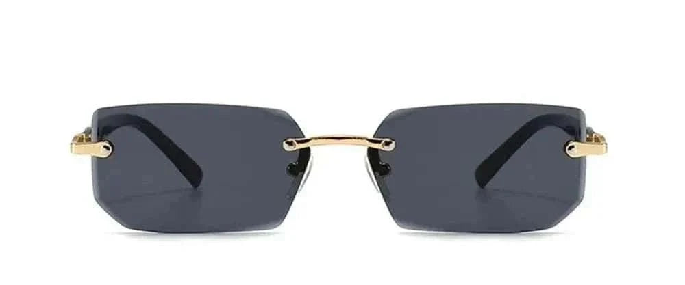 MensFashionStyleStore RETRO RIMLESS SUNGLASSES