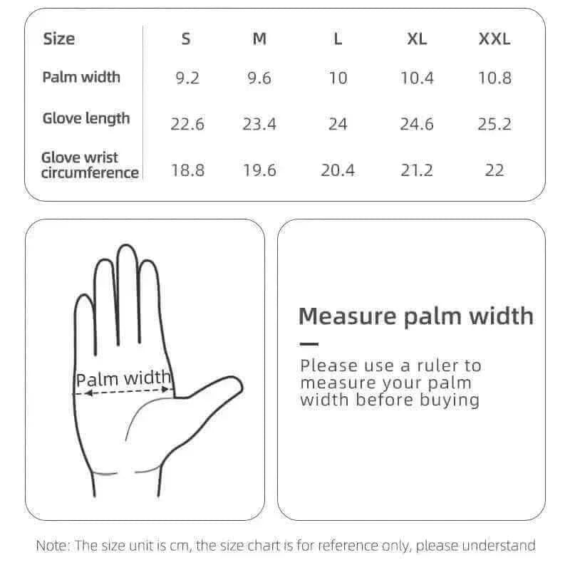 men's gloves-ROCKBROS Winter Bicycle Gloves Touch Screen Thermal Fleece Climbing Skiing Bike Gloves Men Women Windproof Warm Cycling Gloves.