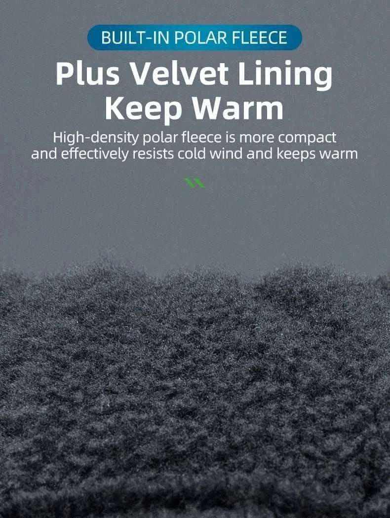 ROCKBROS Winter Bicycle Gloves Touch Screen Thermal Fleece Climbing Skiing Bike Gloves Men Women Windproof Warm Cycling Gloves.