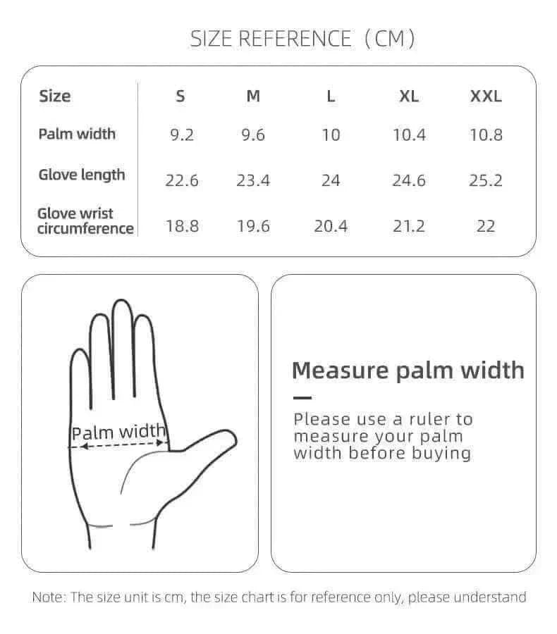 ROCKBROS Winter Bicycle Gloves Touch Screen Thermal Fleece Climbing Skiing Bike Gloves Men Women Windproof Warm Cycling Gloves.