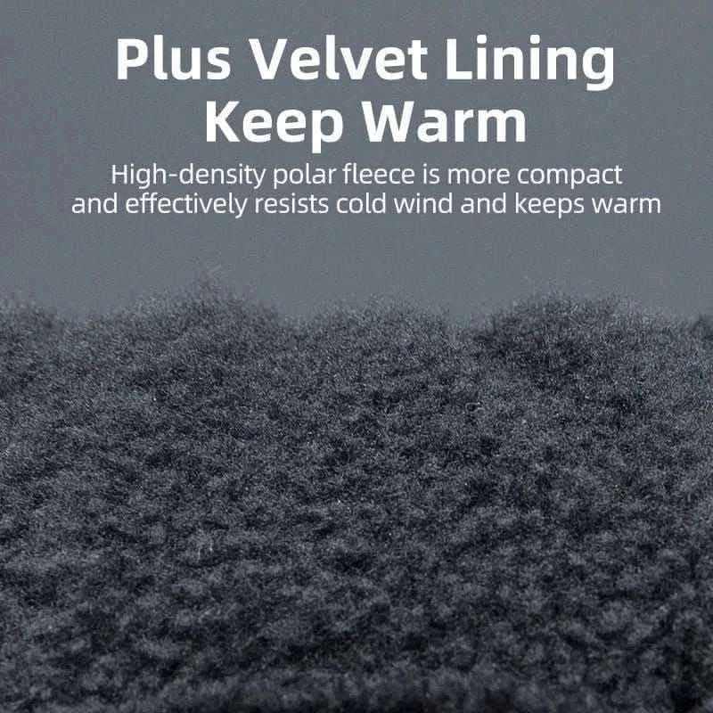 men's gloves-ROCKBROS Winter Bicycle Gloves Touch Screen Thermal Fleece Climbing Skiing Bike Gloves Men Women Windproof Warm Cycling Gloves.