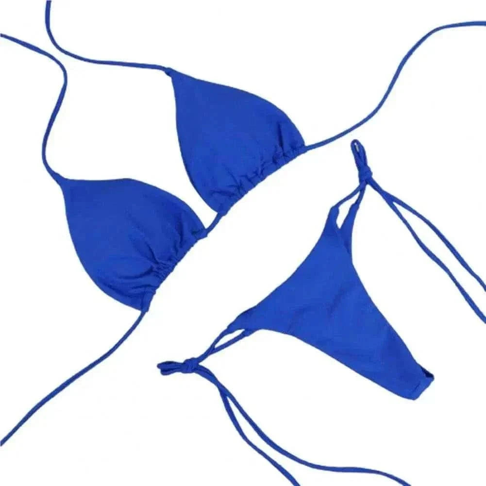  Men's Fashion Style Store Blue / M sexy bikini sets