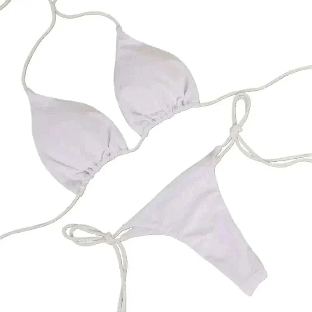  Men's Fashion Style Store White / M sexy bikini sets