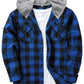  Men's Fashion Style Store Blue / XXXL Shirt Jackets
