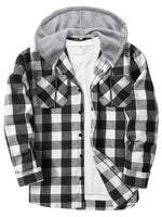  Men's Fashion Style Store White / XXXL Shirt Jackets