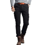 SLIM FIT MILITARY CARGO PANTS.