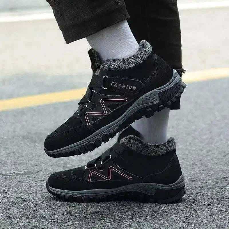 SneakersWomen Platform Winter Sneakers Shoes Woman Luxury Comfortable Casual Running keep warm Outdoor Hiking Sports Short Boot.