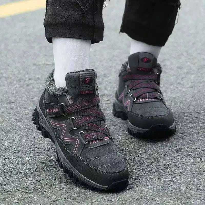 SneakersWomen Platform Winter Sneakers Shoes Woman Luxury Comfortable Casual Running keep warm Outdoor Hiking Sports Short Boot.
