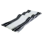 Stylish Winter Scarf Thick Windproof Soft Classic Striped Patchwork Color Men Scarf.