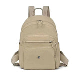 Trendy Women's Khaki Travel Backpack Lightweight , travel bags for women