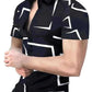 Tribal Pattern Men's Shirt Tops Lapel Long Sleeve Closure Men's Casual Shirts Men's Daily Vacation Streetwear.