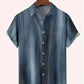 Tribal Pattern Men's Shirt Tops Lapel Long Sleeve Closure Men's Casual Shirts Men's Daily Vacation Streetwear.