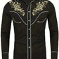 Tribal Pattern Men's Shirt Tops Lapel Long Sleeve Closure Men's Casual Shirts Men's Daily Vacation Streetwear.