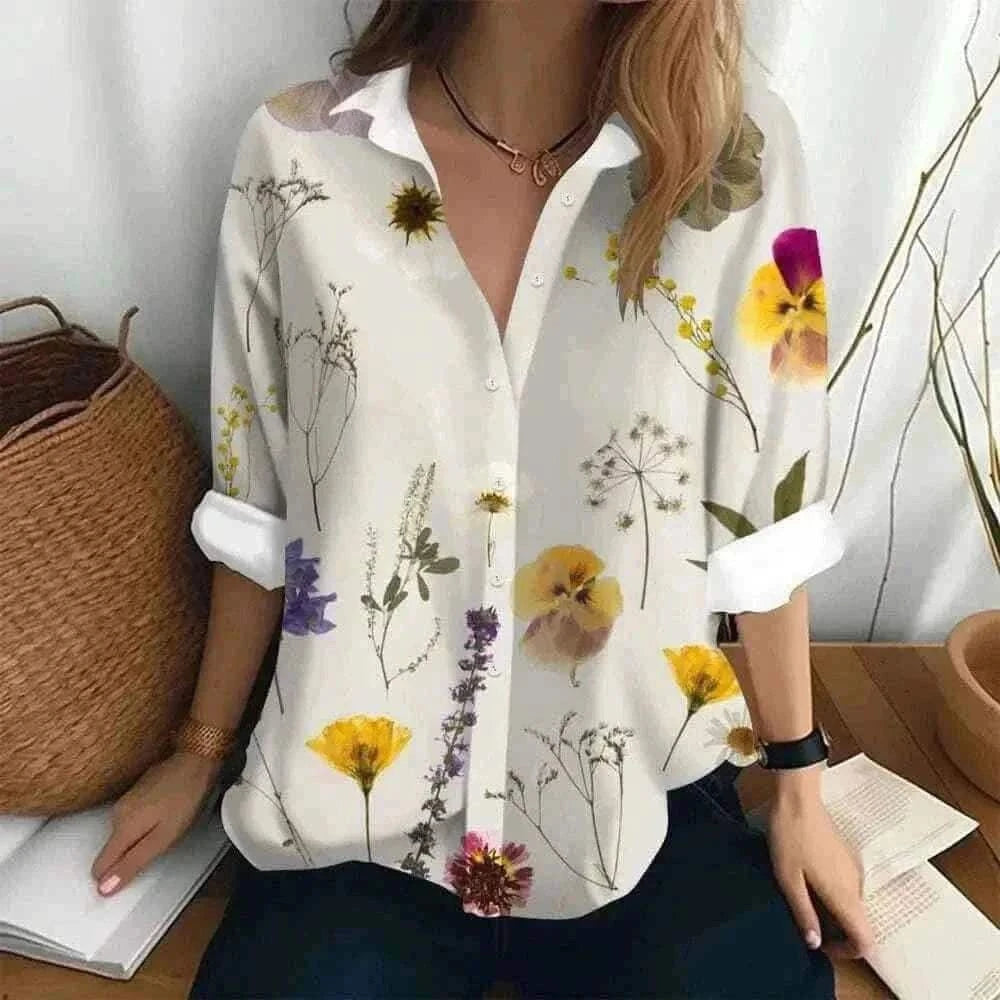  Men's Fashion Style Store Tribal Pattern Men's Shirt Tops Lapel Long Sleeve Closure Men's Casual Shirts Men's Daily Vacation Streetwear
