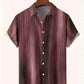 Tribal Pattern Men's Shirt Tops Lapel Long Sleeve Closure Men's Casual Shirts Men's Daily Vacation Streetwear.