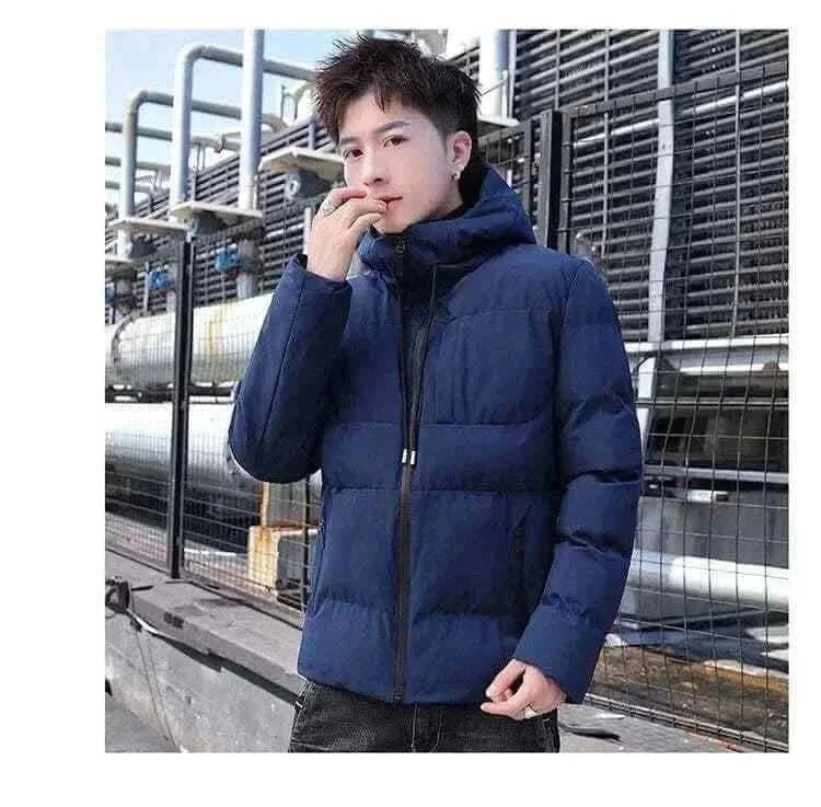 Men's Fashion Style Store Warm New Casual Fashion Windproof Parka men Jacket y2k streetwear With Hood Men Windbreaker Winter Men Clothes ropa hombre